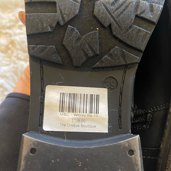 Emmshu Wesley Boots Black 39 - Picture 5 of 6